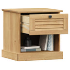 vidaXL Nachttisch VIGO 42x35x42 cm Massivholz Kiefer