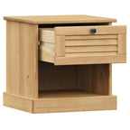 vidaXL Nachttisch VIGO 42x35x42 cm Massivholz Kiefer