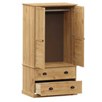 vidaXL Kleiderschrank VIGO 90x55x170 cm Massivholz Kiefer