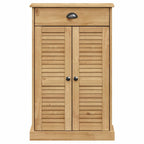 vidaXL Schuhschrank VIGO 60x35x96 cm Massivholz Kiefer