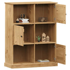 vidaXL Bücherregal VIGO 90x35x114,5 cm Massivholz Kiefer
