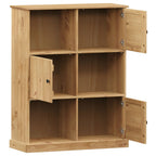 vidaXL Bücherregal VIGO 90x35x114,5 cm Massivholz Kiefer