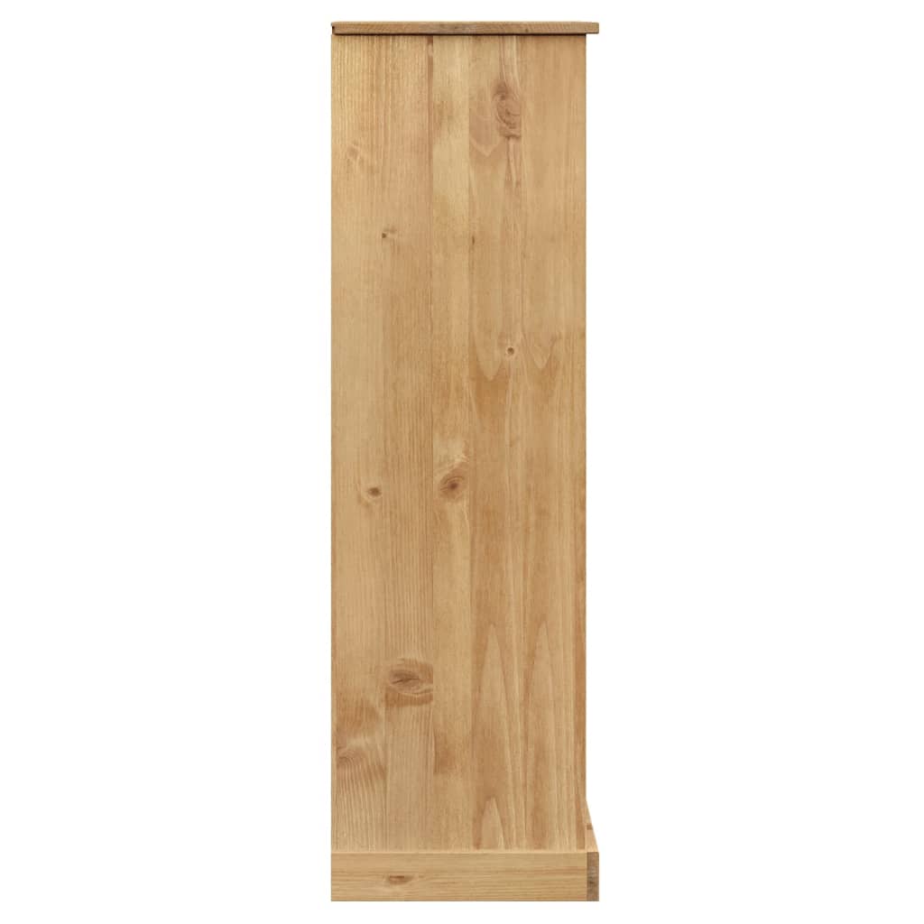 vidaXL Bücherregal VIGO 90x35x114,5 cm Massivholz Kiefer