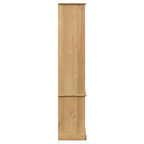 vidaXL Vitrine VIGO 85x35x170 cm Massivholz Kiefer