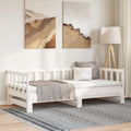 vidaXL Tagesbett Ausziehbar 2x(90x200) cm Massivholz Kiefer