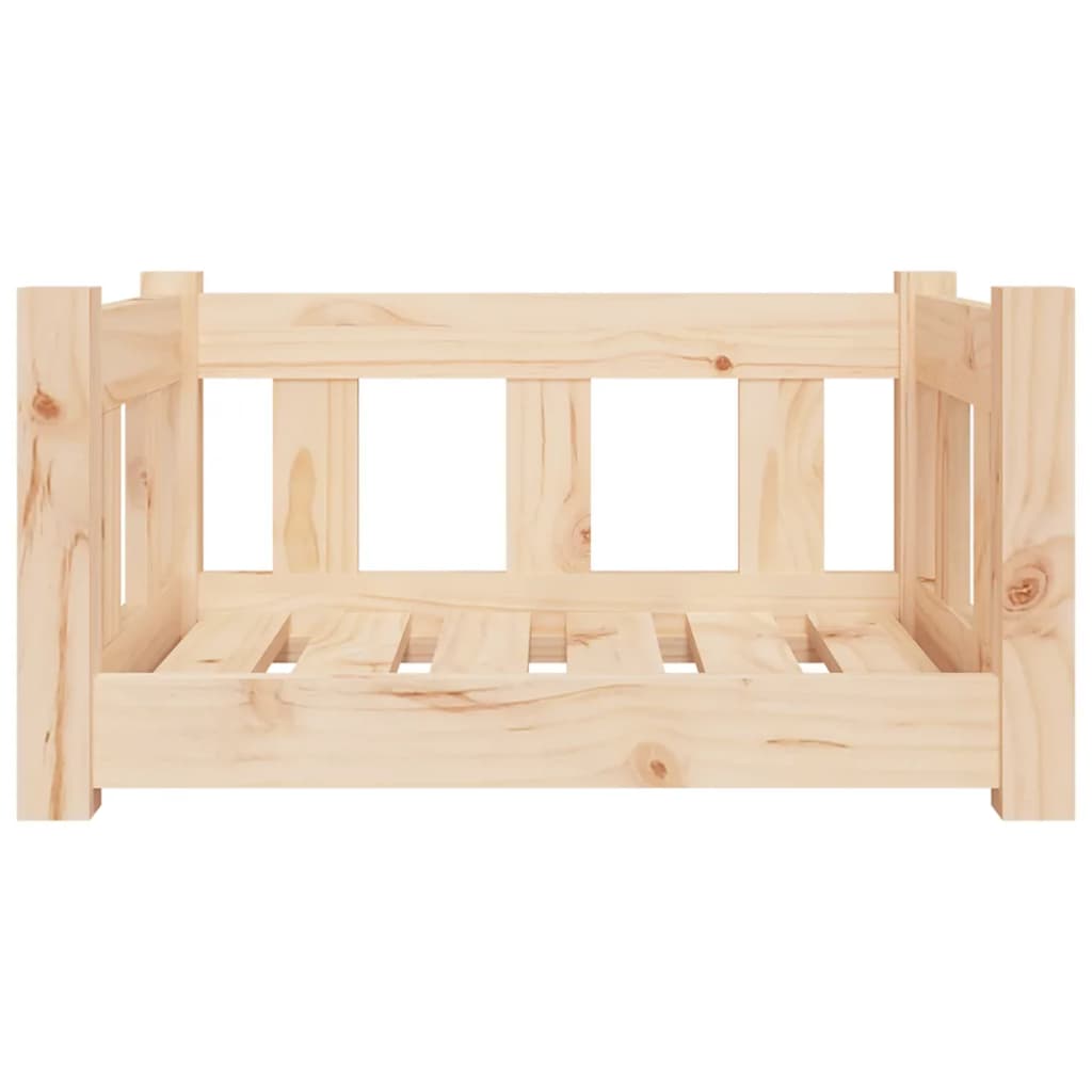 vidaXL Hundebett 55,5x45,5x28 cm Massivholz Kiefer