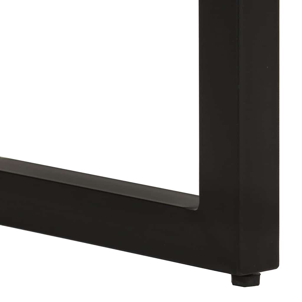 vidaXL Konsolentisch 110x35x76 cm Massives Rohholz Mango