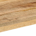 vidaXL Konsolentisch 110x35x76 cm Massives Rohholz Mango