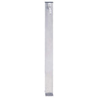 vidaXL Wassersäule für den Garten 40 cm Edelstahl Quadratisch