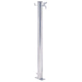 vidaXL Wassersäule für den Garten 40 cm Edelstahl Rund