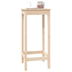 vidaXL Bartisch 50x50x110 cm Massivholz Kiefer