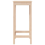 vidaXL Bartisch 50x50x110 cm Massivholz Kiefer