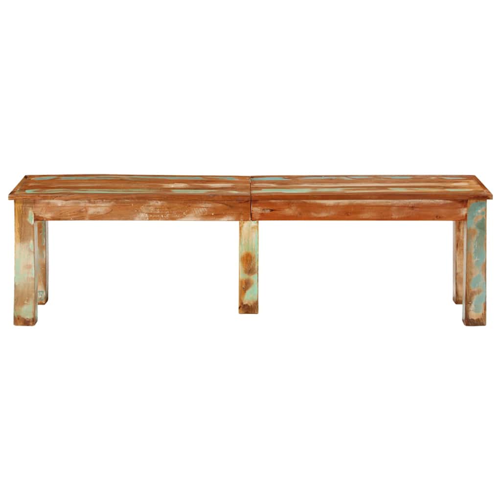 vidaXL Bank 160x35x46 cm Massivholz Altholz