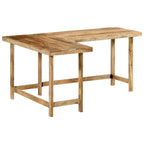 vidaXL Schreibtisch 165x110x75 cm Massivholz Mango