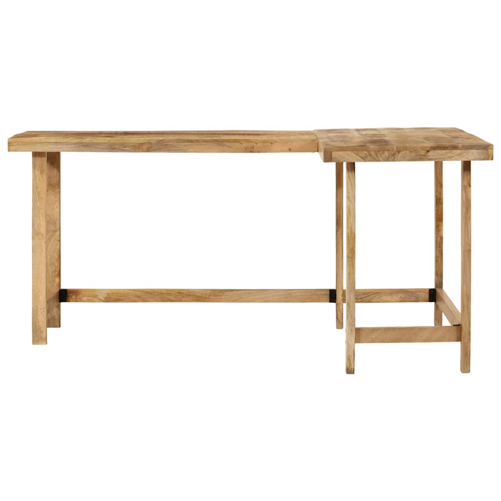 vidaXL Schreibtisch 165x110x75 cm Massivholz Mango