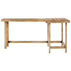vidaXL Schreibtisch 165x110x75 cm Massivholz Mango