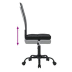 vidaXL Bürostuhl Schwarz Netz
