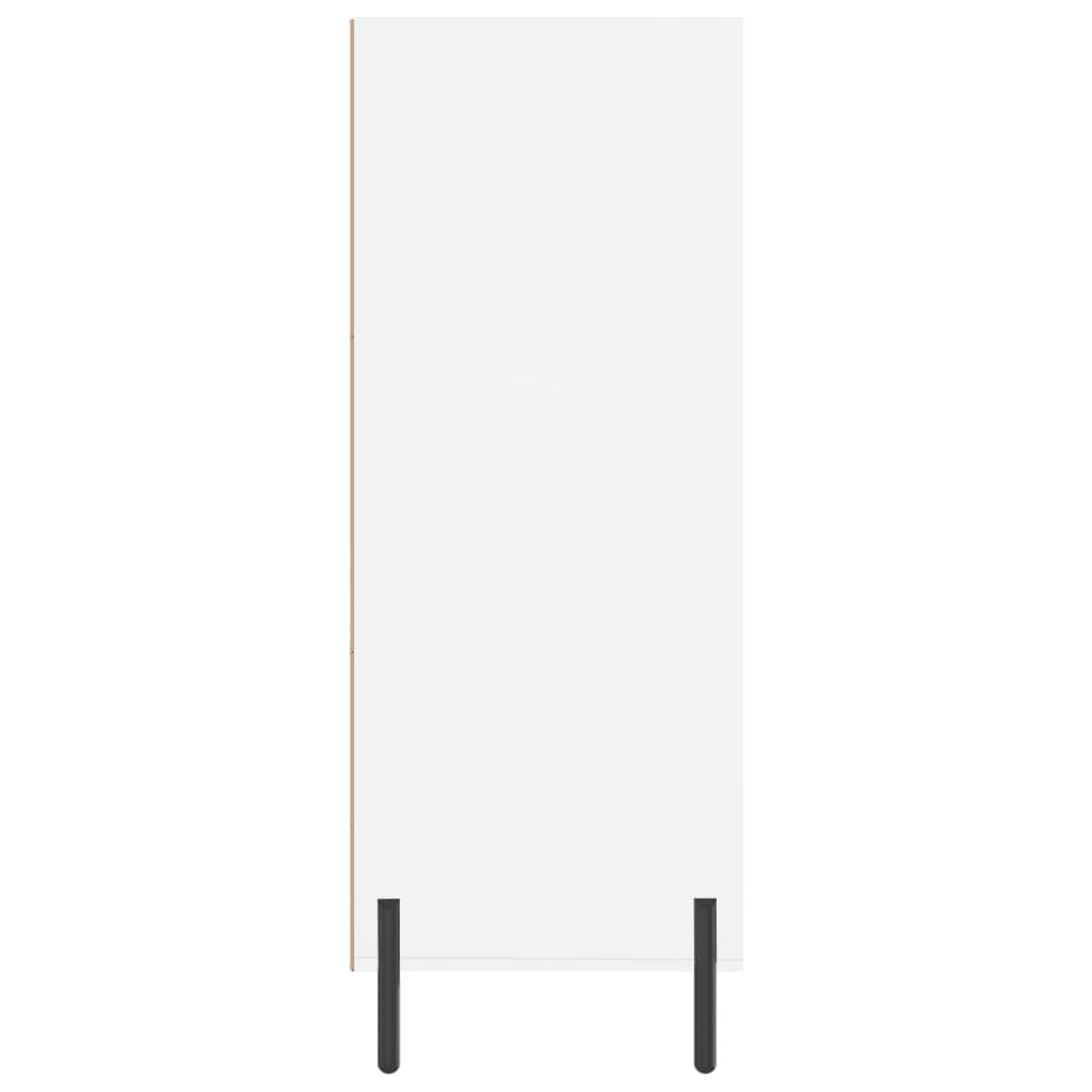 vidaXL Regalschrank Weiß 69,5x32,5x90 cm Holzwerkstoff