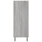 vidaXL Regalschrank Grau Sonoma 69,5x32,5x90 cm Holzwerkstoff