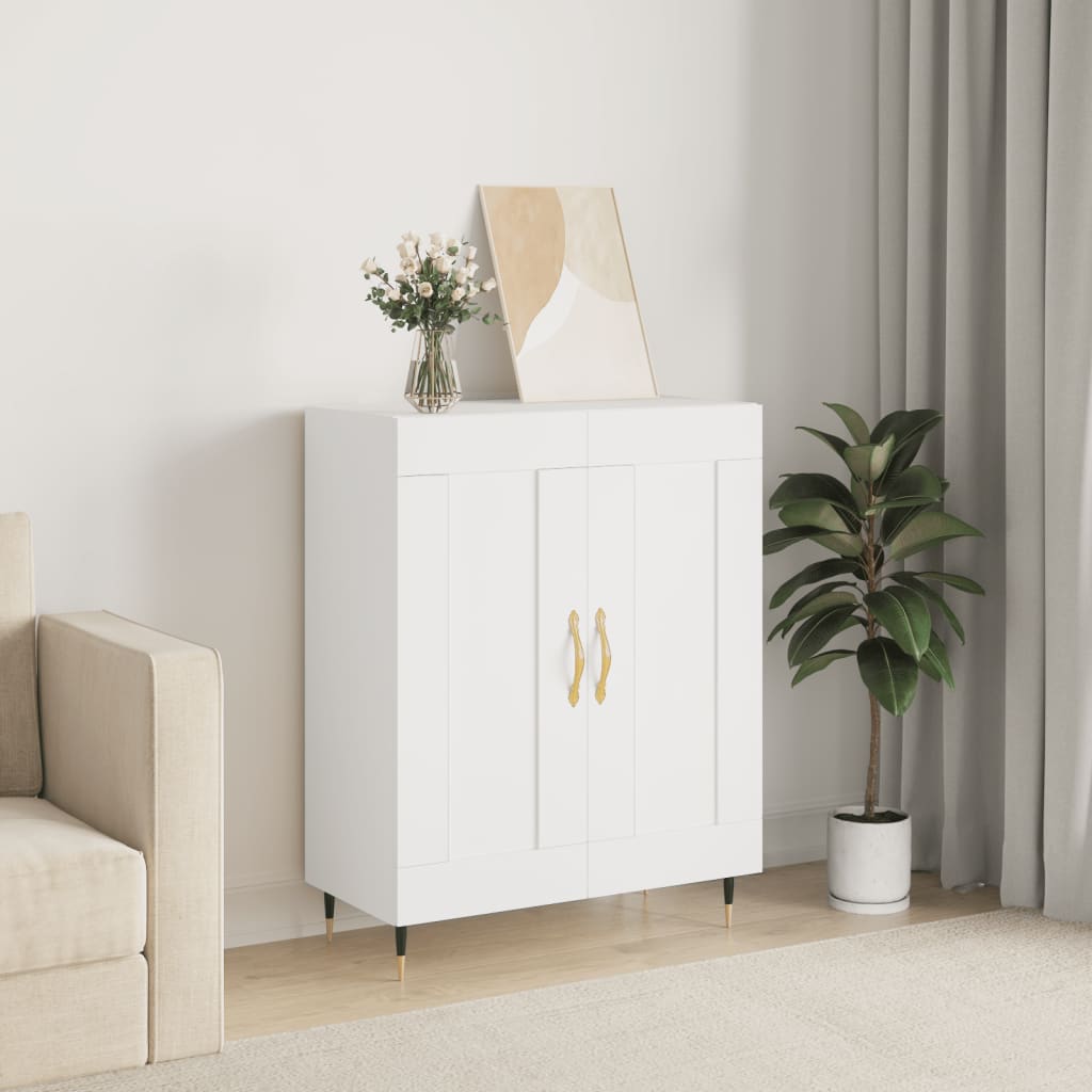 vidaXL Sideboard Weiß 69,5x34x90 cm Holzwerkstoff