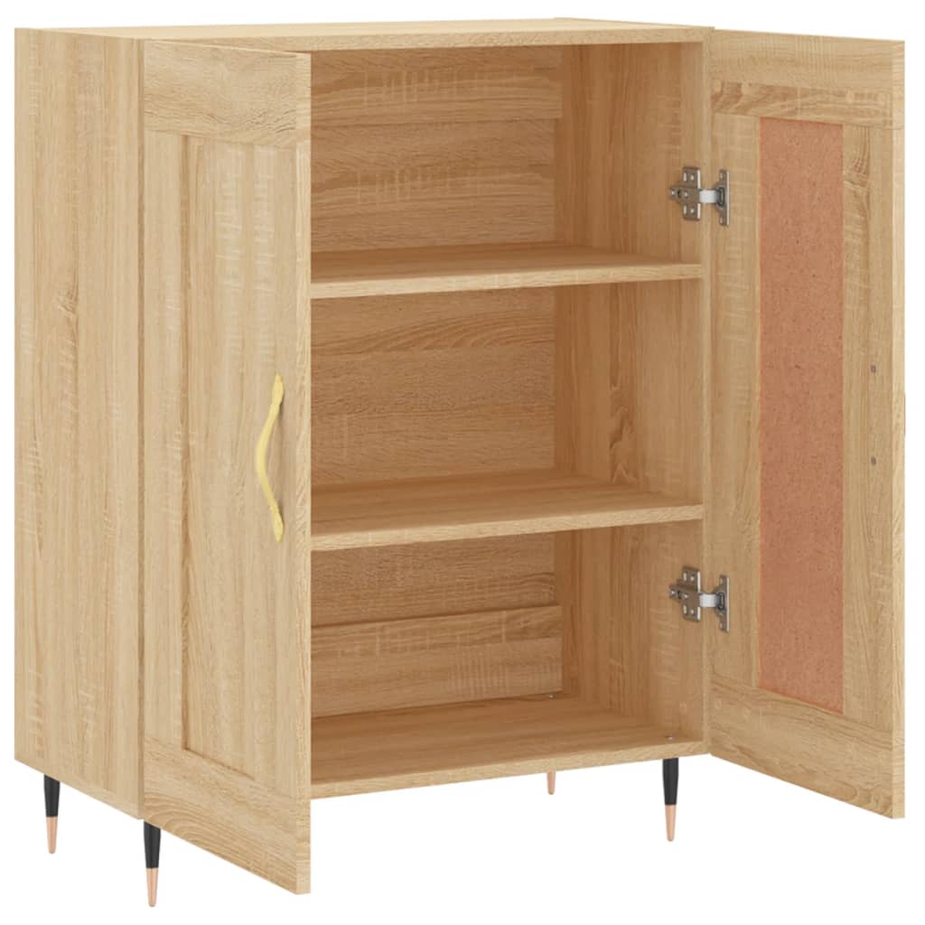vidaXL Sideboard Sonoma-Eiche 69,5x34x90 cm Holzwerkstoff