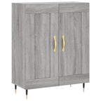 vidaXL Sideboard Grau Sonoma 69,5x34x90 cm Holzwerkstoff