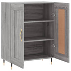 vidaXL Sideboard Grau Sonoma 69,5x34x90 cm Holzwerkstoff