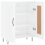 vidaXL Sideboard Hochglanz-Weiß 69,5x34x90 cm Holzwerkstoff