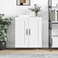vidaXL Sideboard Hochglanz-Weiß 69,5x34x90 cm Holzwerkstoff