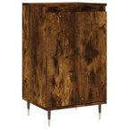 vidaXL Sideboards 2 Stk. Räuchereiche 40x35x70 cm Holzwerkstoff
