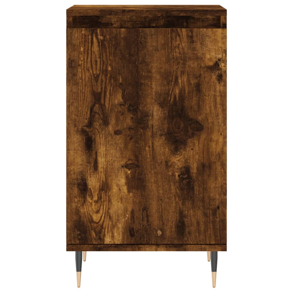 vidaXL Sideboards 2 Stk. Räuchereiche 40x35x70 cm Holzwerkstoff