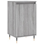 vidaXL Sideboards 2 Stk. Grau Sonoma 40x35x70 cm Holzwerkstoff