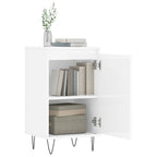 vidaXL Sideboards 2 Stk. Hochglanz-Weiß 40x35x70 cm Holzwerkstoff