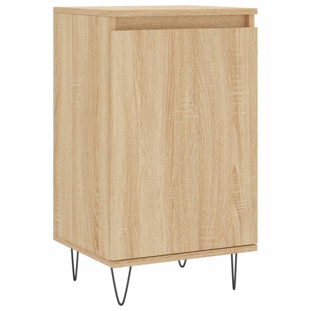 vidaXL Sideboards 2 Stk. Sonoma-Eiche 40x35x70 cm Holzwerkstoff