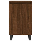 vidaXL Sideboards 2 Stk. Braun Eichen-Optik 40x35x70 cm Holzwerkstoff