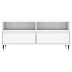 vidaXL TV-Schrank Weiß 100x34,5x44,5 cm Holzwerkstoff