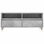 vidaXL TV-Schrank Betongrau 100x34,5x44,5 cm Holzwerkstoff