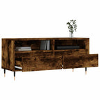 vidaXL TV-Schrank Räuchereiche 100x34,5x44,5 cm Holzwerkstoff