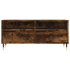 vidaXL TV-Schrank Räuchereiche 100x34,5x44,5 cm Holzwerkstoff