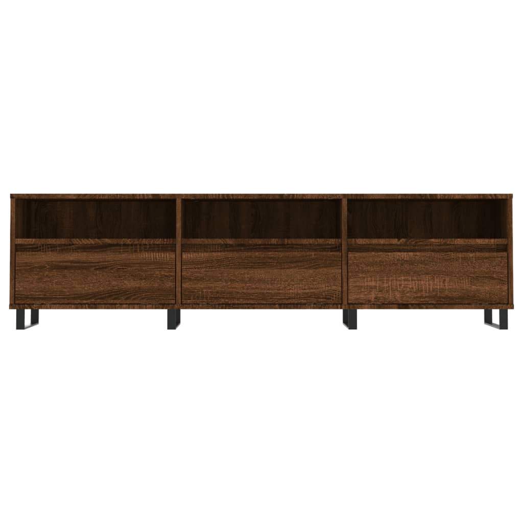 vidaXL TV-Schrank Braun Eichen-Optik 150x30x44,5 cm Holzwerkstoff