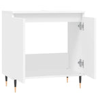 vidaXL Badezimmerschrank Weiß 58x33x60 cm Holzwerkstoff