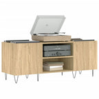 vidaXL Plattenschrank Sonoma-Eiche 121x38x48 cm Holzwerkstoff