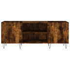 vidaXL Plattenschrank Räuchereiche 121x38x48 cm Holzwerkstoff