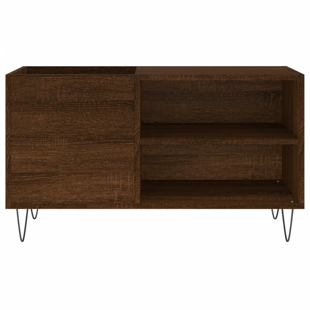 vidaXL Plattenschrank Braun Eichen-Optik 85x38x48 cm Holzwerkstoff