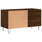 vidaXL Plattenschrank Braun Eichen-Optik 85x38x48 cm Holzwerkstoff