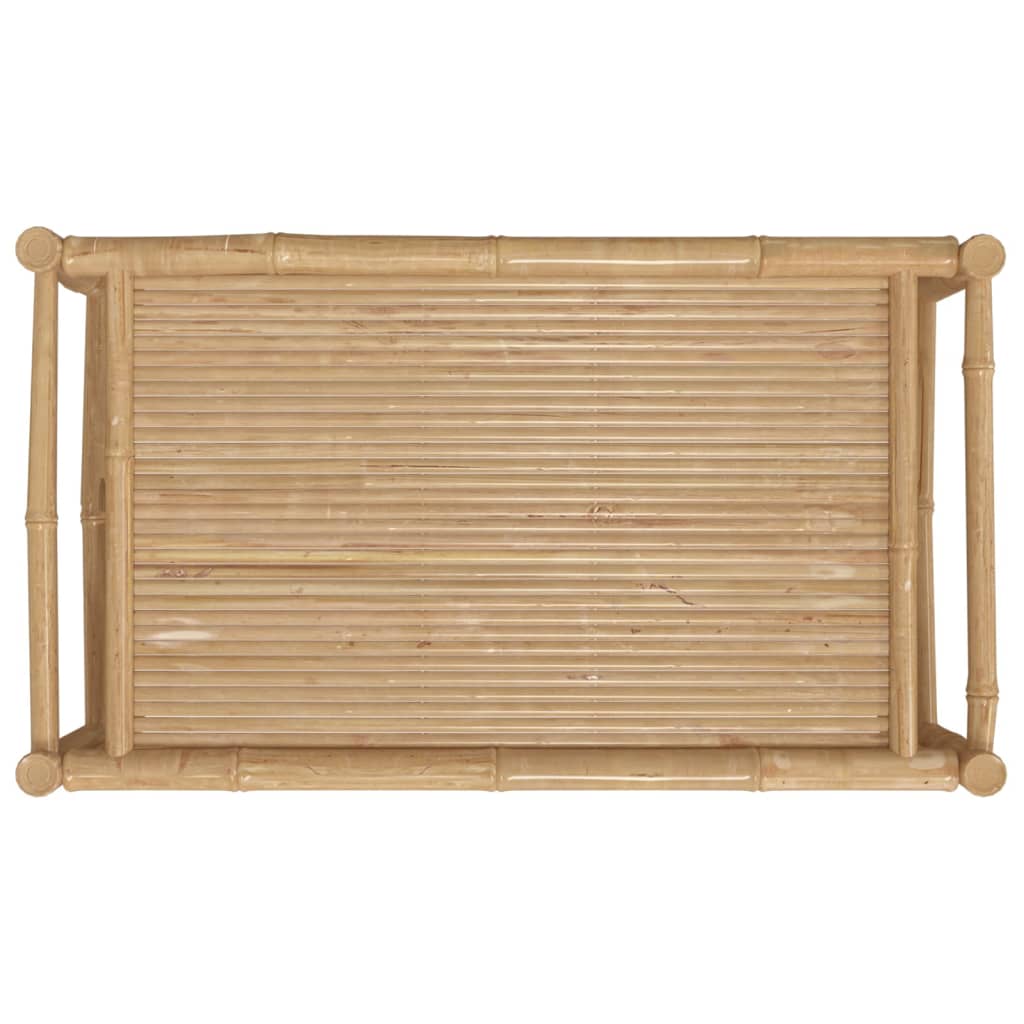 vidaXL Garten-Couchtisch 100x55x33 cm Bambus
