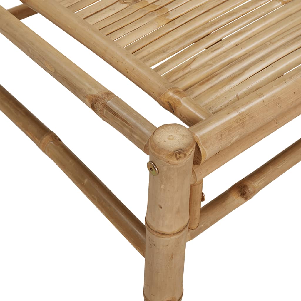 vidaXL Garten-Couchtisch 100x55x33 cm Bambus