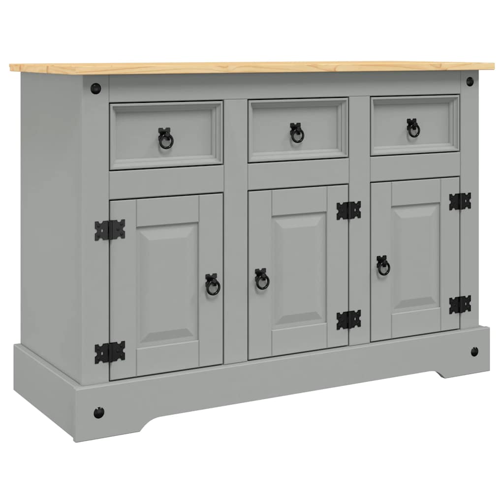 vidaXL Sideboard Corona 112x43x78 cm Massivholz Mexikanische Kiefer