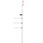 vidaXL Handtuchhalter 47x280 cm Aluminium