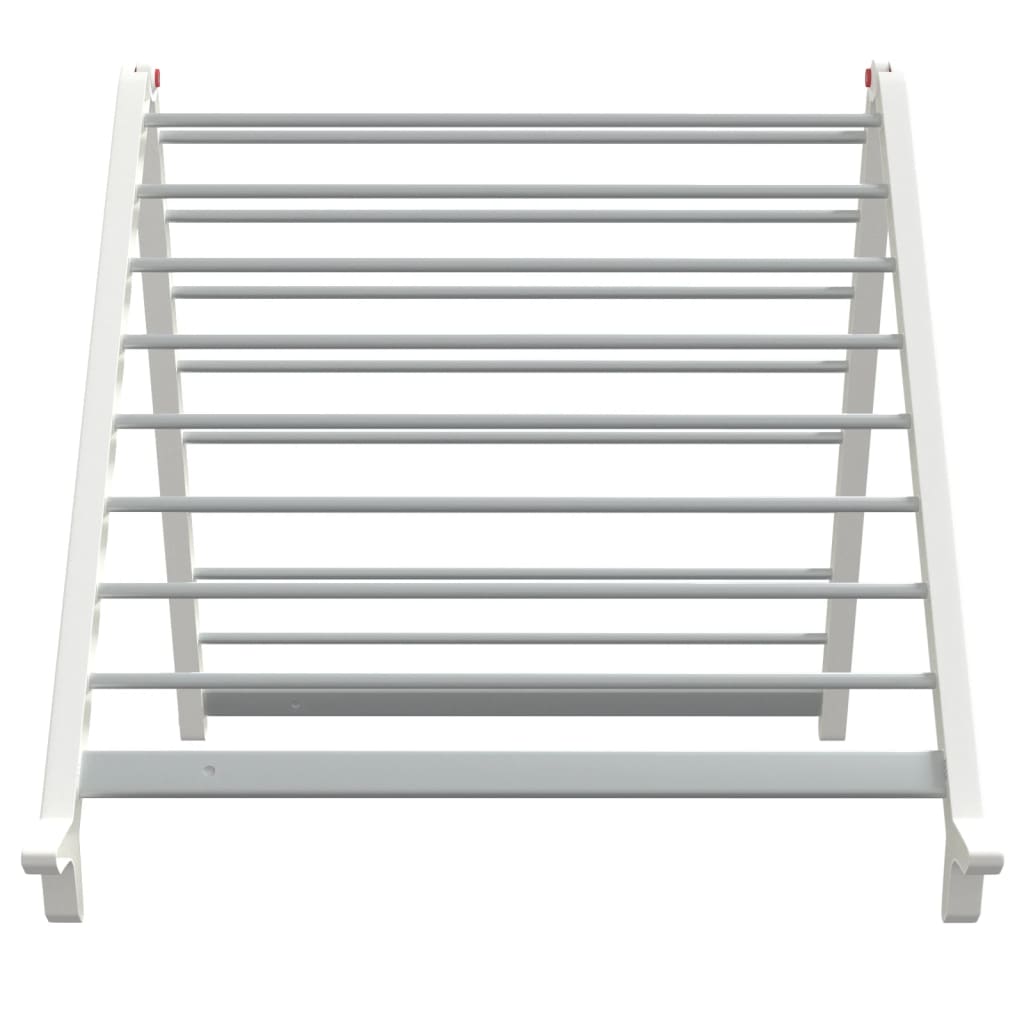 vidaXL Wäscheständer für Badewanne Ausziehbar 53-90 cm Aluminium